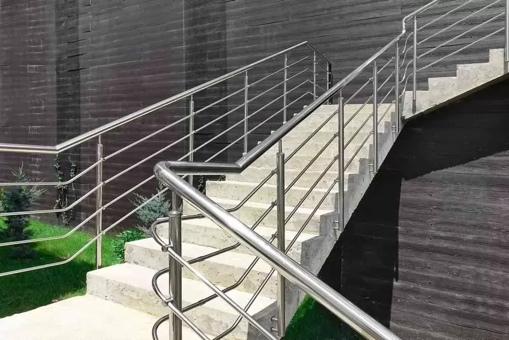 Escalier en béton ciré